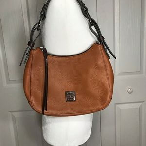 Brown Leather Dooney and Bourke Handbag